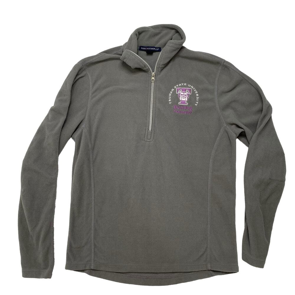 Truman State Univ Gray Fleece Pullover Lightweight Sweatshirt XS Mens Unisex